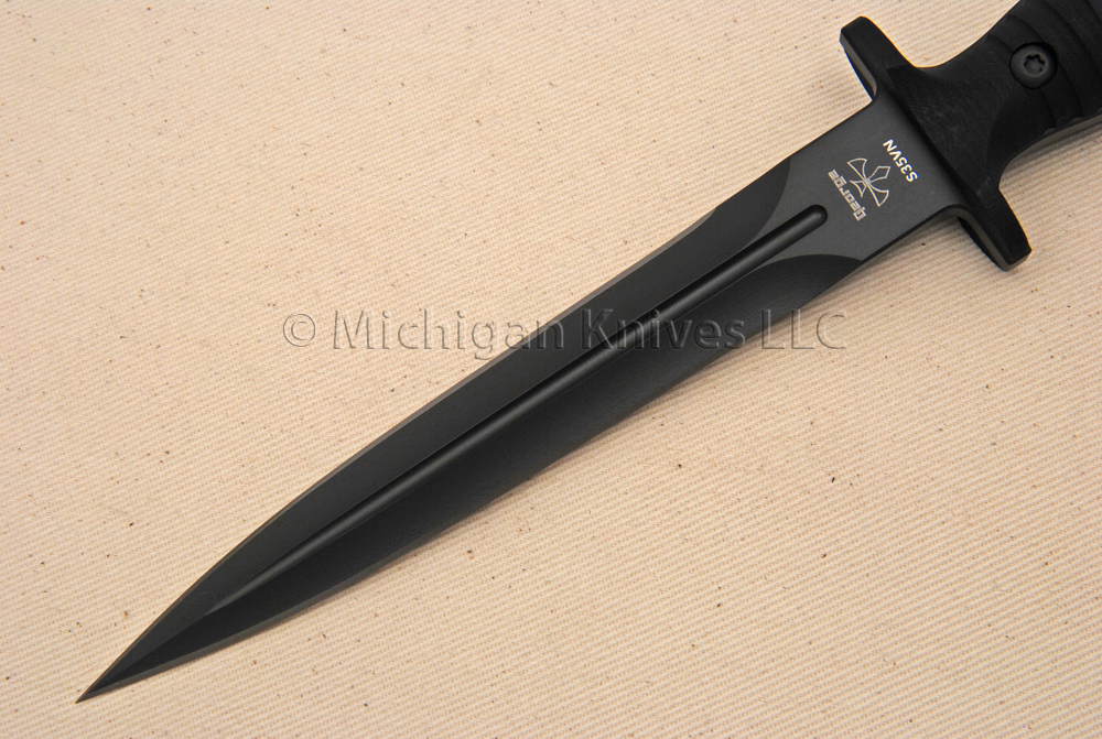 Spartan Blades George V14 Dagger Black Blade, Black Handle